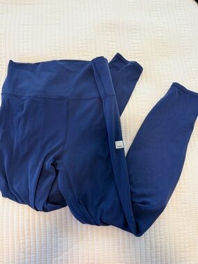 Vuori Navy High-Waist Leggings